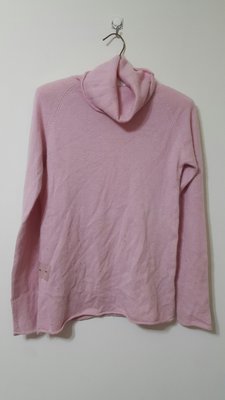 Calvin Klein 喀什米爾 cashmere 毛衣 高領 粉色系 保暖 20171220-2
