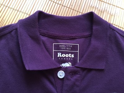 ROOTS    POLO衫  紫色  XXS
