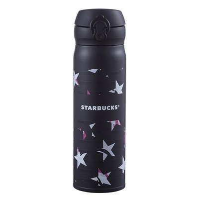 星巴克 Starbucks 星星隨身瓶 ☆黑色星星隨身瓶 星巴克PHANTACi星星隨身瓶 星巴克隨身瓶 ☆現貨☆