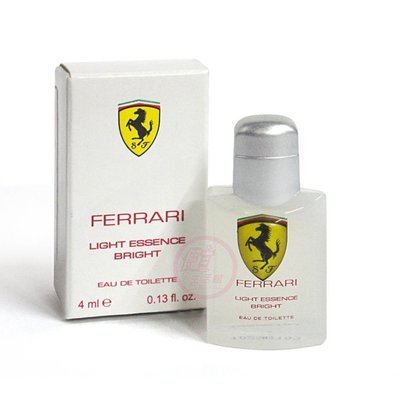 便宜生活館【香水】Ferrari 法拉利 光元素 中性淡香水4ml 小香 全新公司貨 (可超取)