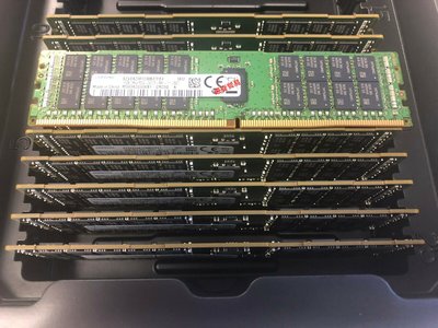 全新原廠 三星16G 2RX4 PC4-2400T DDR4 2400 ECC REG 伺服器記憶體