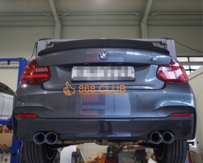 【868汽車百貨】全新 BMW F22 M-TECH M235 後保桿，全球知名大廠台灣 an 開發，密合度讚