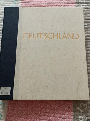 德國郵票1973—82年定位冊空冊16936
