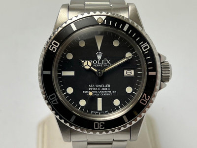 【黃忠政名錶】 勞力士 Rolex 1665 sea dweller 40mm cal.1570 約1978年生產 停產品 錶帶挺 品相9成新