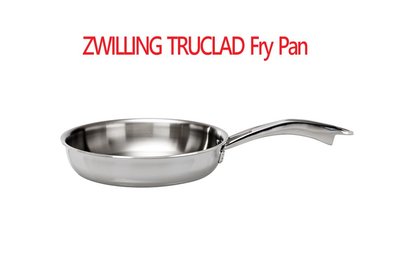 德國 雙人 Zwilling TruClad 不鏽鋼 平底鍋 煎鍋 炒鍋 20cm