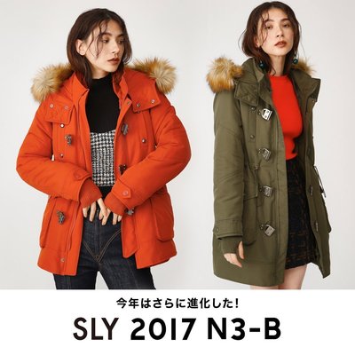 SLY N3B 外套日本知名品牌/(短版)目前~現貨藍色短版~不再追加