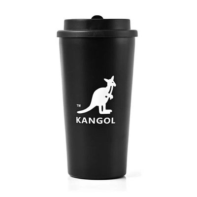 英國 KANGOL 經典LOGO不鏽鋼保溫杯(冷熱兩用)