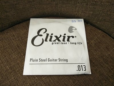 【老羊樂器店】 Elixir 防鏽 單弦 第二弦 0.13 吉他弦 散弦