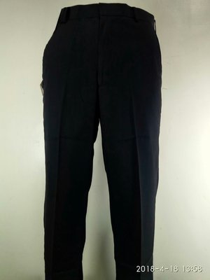 【平價服飾】台灣布料越南加工平面「251-1」素面黑色免燙西裝褲(29-42)免費修改