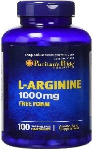 【Puritans Pride】L-Arginine 左旋精胺酸 1000mg (100膠囊包裝)