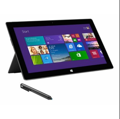 微軟 Surface Pro2 商務學生辦公平板4+64GB筆記本電腦windows10二合一平板（已裝辦公軟件）
