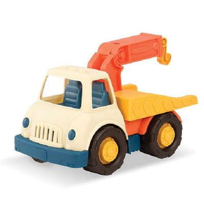 DJ媽咪玩具日本流行精品美國B.Toys Wonder Wheels 系列 玩具大車款系列-道路救星拖吊車
