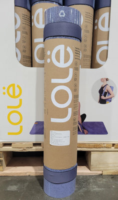 【小如的店】COSTCO好市多代購~LOLE TPE 瑜珈墊-含彈力帶180*61cm(1入) 1654631