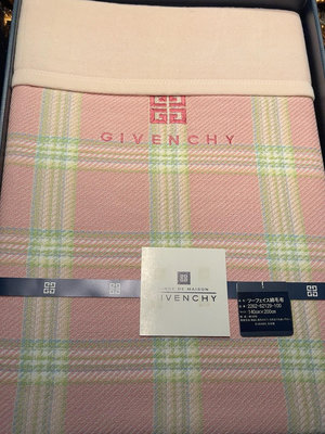【二手】全新日本制造紀梵希棉毛毯，紀梵希毯子#紀梵希 #Givenc 古董 老貨 收藏 【古物流香】-3695