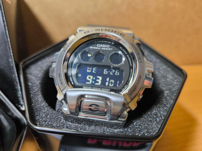 CASIO 卡西歐 G-SHOCK DW-6900 25周年金屬手錶 GM-6900-1