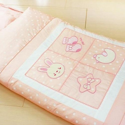 GMP BABY 豪華寶貝兔抗蹣純棉幼童睡袋~粉紅色1件