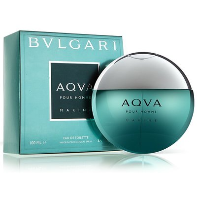 BVLGARI AQVA Marine 寶格麗活力海洋能量男性淡香水/1瓶/100ml-新品正貨