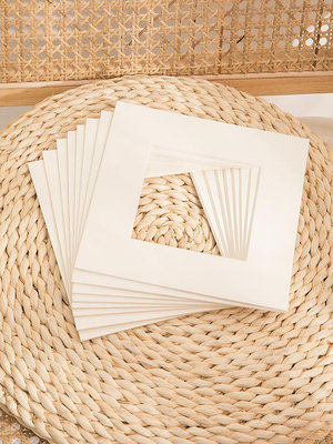 1MM 方形卡紙 相框卡紙 白色卡紙 畫框裝裱卡紙 相框定制卡紙