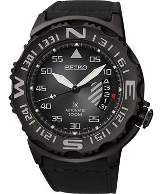 SEIKO Prospex 海龍潛水機械腕錶(SRP579J1)-鐵灰x黑/44mm4R35-00G0D