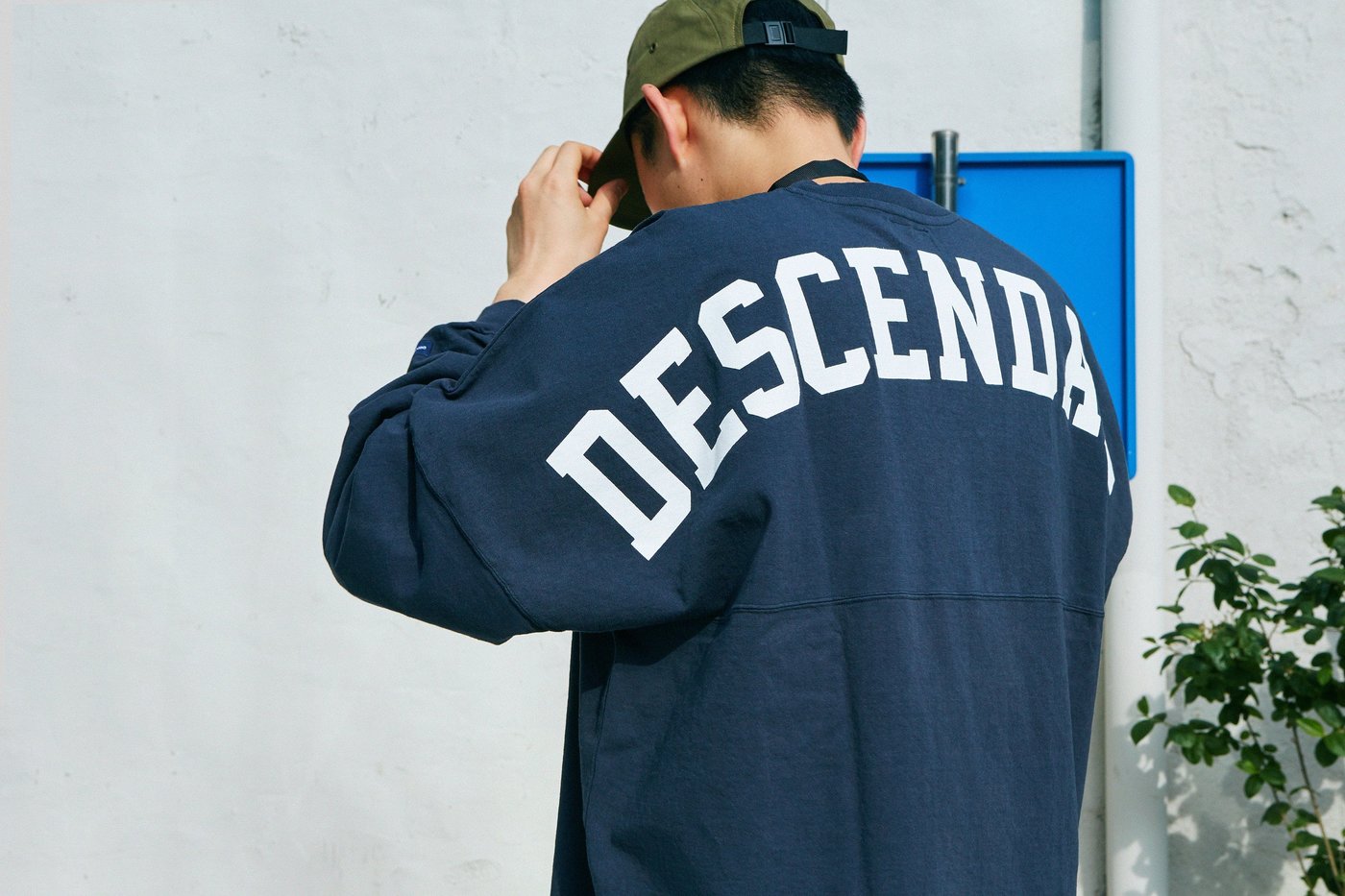 19SS DESCENDANT CETUS JERSEY L/S TEE 背後大字母箭頭