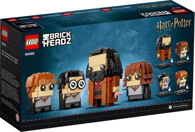 [現貨 公司貨] 40495 LEGO 哈利波特Harry  Hermione Ron Hag BrickHeadz大頭