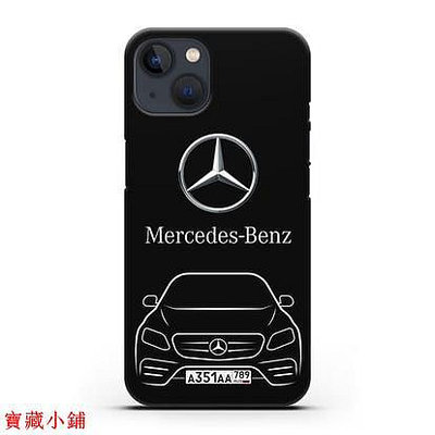 梅賽德斯賓士 賓士 Mercedes Benz 防摔保護套適用於蘋果手機殼 IPhone 14 Plus 13 Pro
