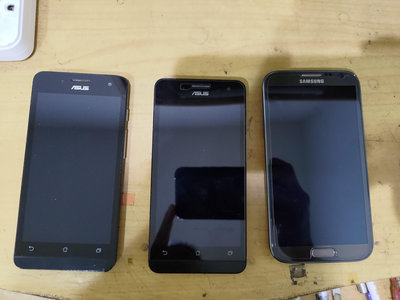 【零件機 故障手機】 Zenfone 手機 Samsung 手機 三支一起賣