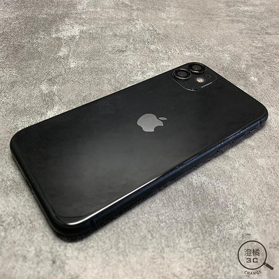 『澄橘』Apple iPhone 11 128G 128GB (6.1吋) 黑 二手《手機租借 歡迎折抵》A66944