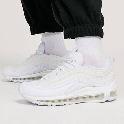 【代購】NIKE AIR MAX 97  "WHITE" 白子彈 全白 反光 氣墊 運動慢跑鞋DH8016100女鞋