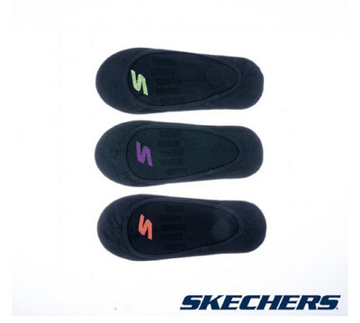 SKECHERS 女銀離子抗菌除臭船型襪 薄 S101584SC-018
