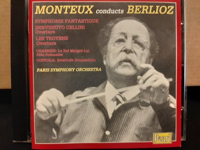 Monteux,Berlioz-Symphonie Fantastique,蒙都，白遼士-幻想交響曲，序曲等，如新