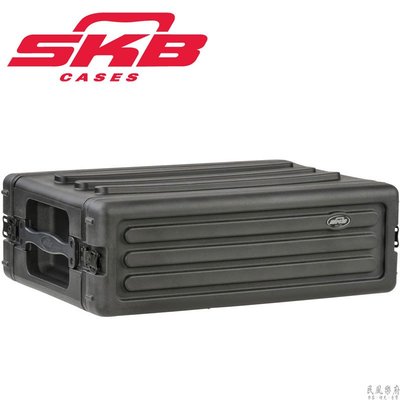 《民風樂府》美國  SKB Roto Shallow Racks  3U R3S 淺機櫃箱 無線麥克風主機 效果器