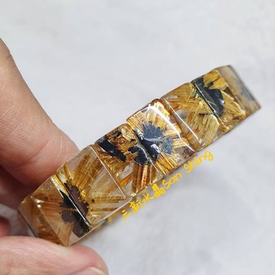 鈦晶手排🌠三新水晶🌠太陽花手排 24K金色鈦排