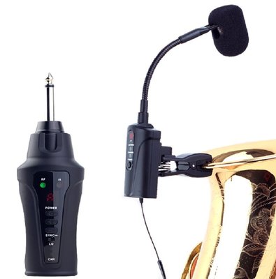 ＊雅典樂器世界＊ 極品 ACEMIC ST-5 無線麥克風 樂器麥克風 可充電 隨插即用 薩克斯風 SAX 專用