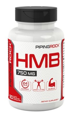 【天然小舖】Piping Rock 現貨 HMB 羥基甲基丁酸 750毫克 90顆