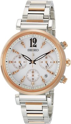 日本正版 SEIKO 精工 LUKIA SSVS034 女錶 手錶 太陽能充電 日本代購