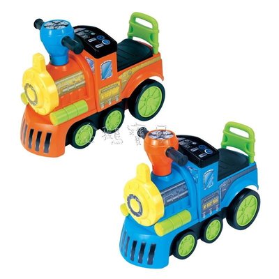 @企鵝寶貝@ EMC 伊買-音樂火車助步車/學步車/火車造型玩具助步車
