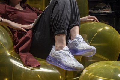 Nike Air Max 720 Platinum Oxygen Purple 淡紫 氣墊 慢跑鞋 R9293-009