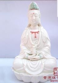 INPHIC-佛像 佛教 道教 佛堂供品 陶瓷觀音佛像 觀音像 玉瓷觀音菩薩
