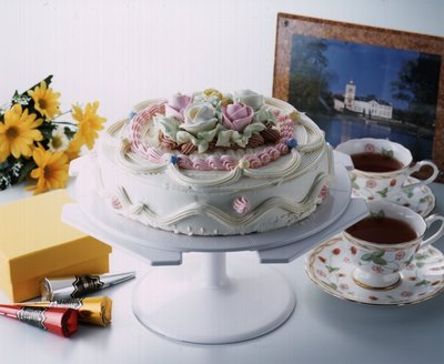 一鑫餐具【日本製 CakeLand 蛋糕旋轉台 No.1325】