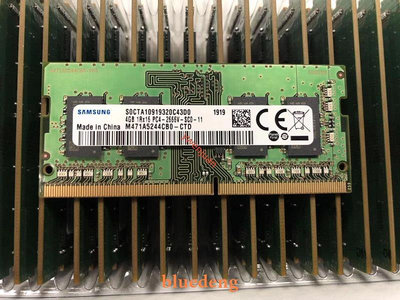 全新 三星4G 1RX16 PC4-2666V DDR4 筆電記憶體 M471A5244CB0-CTD