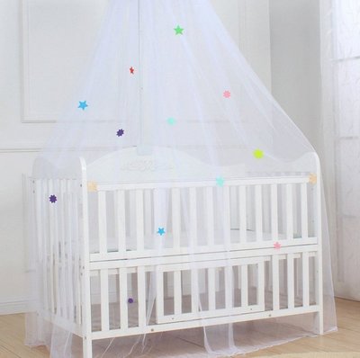 嬰兒床蚊帳適合150*80內的嬰兒床蚊帳 嬰兒床 嬰兒蚊帳 兒童蚊帳 寶寶蚊帳 嬰兒床 實木嬰兒床