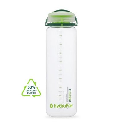 【HydraPak】RECON【1L】運動水壺【綠】1000ml 大口徑 可回收成分 戶外水瓶 Tritan 無BPA