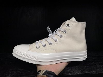 Converse Chuck Taylor 1970s 三星標 情侶鞋 米白色高邦帆布鞋151227C