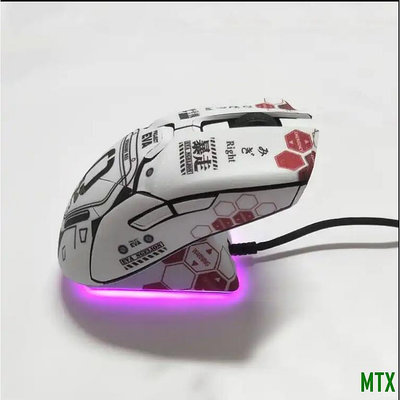 MTX旗艦店適用於RAZER Viper Ultimate滑鼠貼紙磨砂防滑彩貼全包訂製EVA卡通貼膜