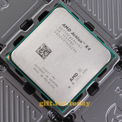售 FM2 AMD Athlon X4 750 (AD750KWOA44HJ) 不含風扇，無內顯功能