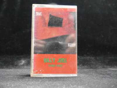 【阿輝の古物】錄音帶/卡帶_Billy Joel_Storm Front_有歌詞_喜馬拉雅發行_#D23_1元起標無底價