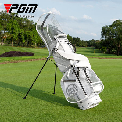 PGM新款高爾夫球包支架包女輕便球桿包女韓版透明golf包旅行球袋