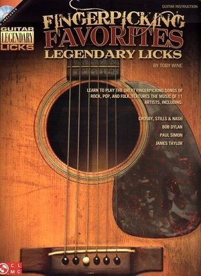 [ 反拍樂器 ] Fingerpicking Favorites legendary licks 吉他教本