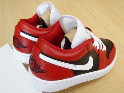 Nike Air Jordan 1 Low Wmns Chicago Flip 反轉芝加哥黑紅白DC0774-603